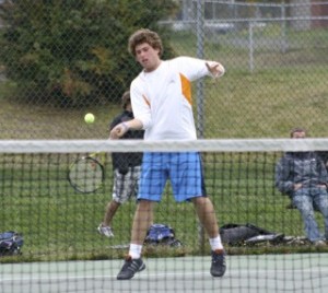 No. 1 singles Josh Lehr is at the 1A Quad-District Tennis Tournament today. No. 1 doubles Pablo Lopez and Zach Milkis are also competing. Amanda Root