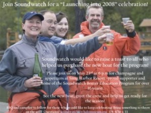 Soundwatch salutes all those who helped make possible the purchase of its new boat.