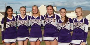 Cheerleaders are ready for the season