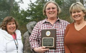 A recipient of the Kiwanis Club’s ‘Everyday Hero’ award