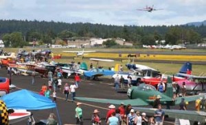 Friday Harbor Airport is abuzz at the 2012 Fly In and Open House