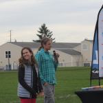 Skydivers inspire students