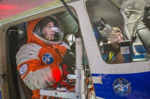 Astronaut, rocket scientist and actor, Pete Freeland attends film festival