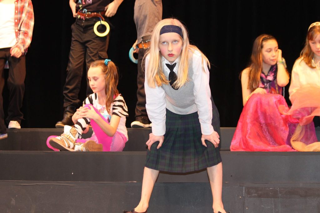 Students show off their broadway talents in “The Grunch”