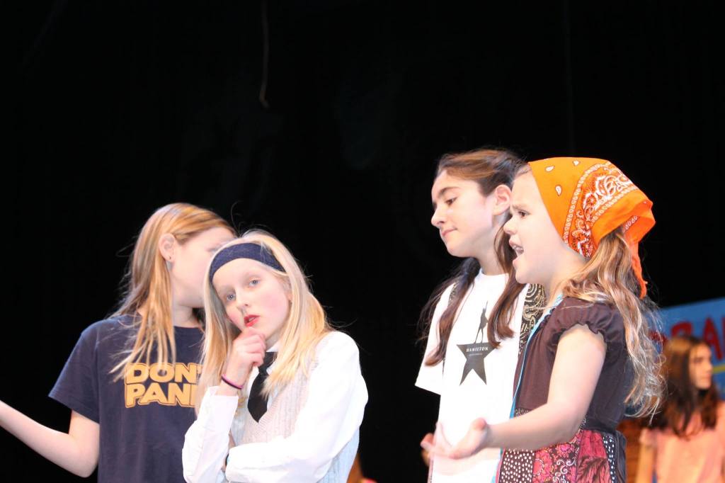 Students show off their broadway talents in “The Grunch”
