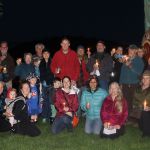 Friends of the San Juans hold a candlelight vigil to protest the Kinder Morgan pipeline expansion.