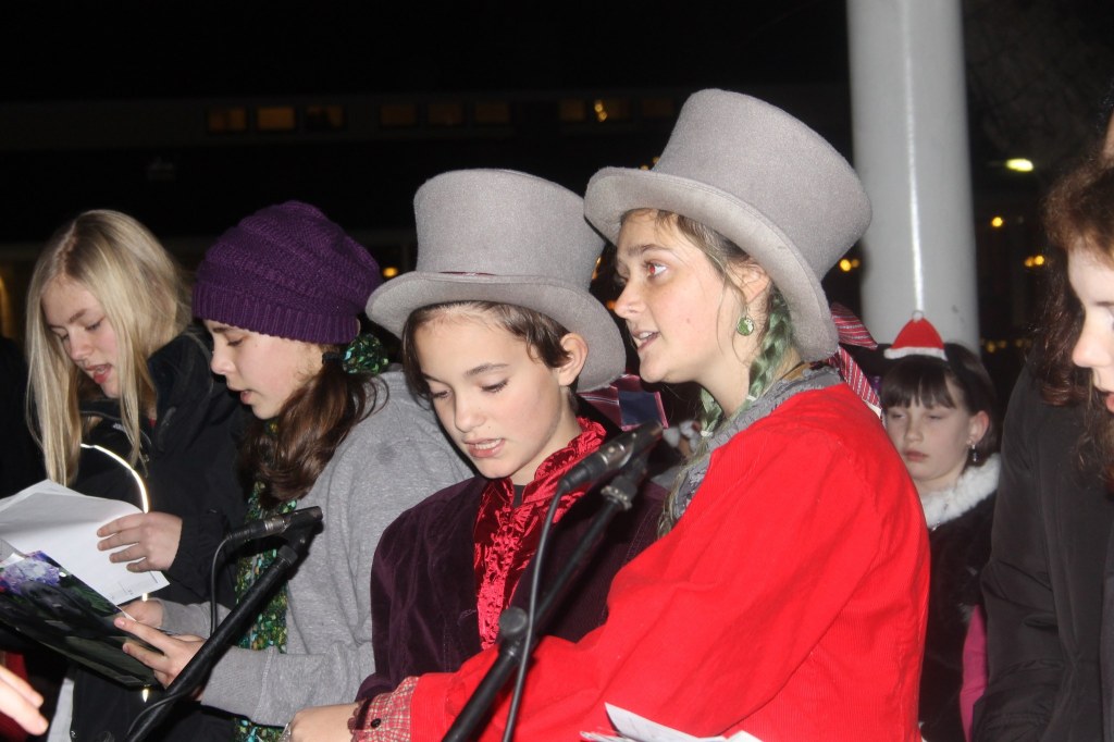 Tree lighting marks start of holiday season