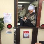 Contributed photo/Ferah Uri                                Rolling Sushi food truck takes orders at Brickworks Old-Fashioned Christmas Market.