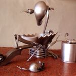 Local sculpture artist exhibition at SJIMA