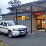 Staff photo/Hayley Day                                Sheriff deputies transported the man to PeaceHealth Peace Island Medicial Center around 5 p.m., Friday, Jan. 27.