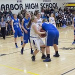 Wolverine girls play hard in loss to rival