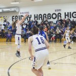 Staff photo/Greg Sellentin                                Junior Ciera Bailey scores with jump shot from close to the three-point line.