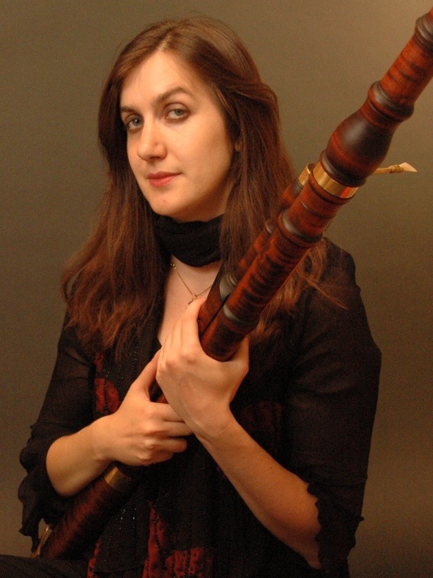 Contributed photo/Renaissance Winds                                Anna Marsh plays dulcian, or renaissance bassoon, with Renaissance Winds.