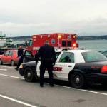 Pedestrian hit by car at Anacortes ferry landing