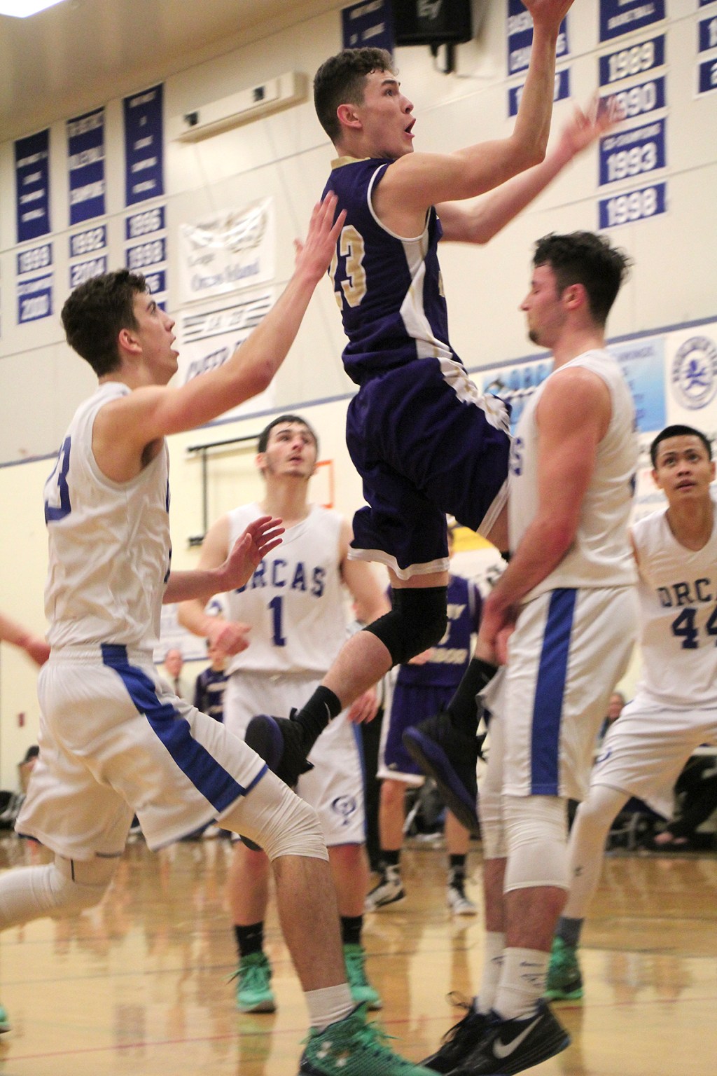 Vikings battle with Wolverines