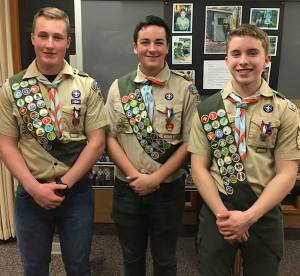 Local boy scouts reach highest honor
