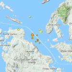 San Juan Islands experience series of underwater quakes | Update