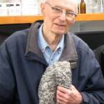 Contributed by Rae Kozloff. Eugene Kozloff and his favorite Russian hat.