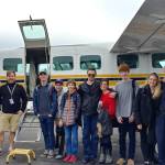 Contributed photo/Mari Peterson                                Kenmore Air flew the class to King County International Airport for free and even flew over Seattle&rsquo;s Space Needle a few times.