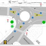 Should there be a painted roundabout at Argyle and Spring?