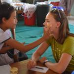 Local students learn, give at sea