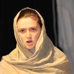 Staff photo- Heather Spaulding - Ula Stutz as a refugee