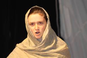 Staff photo- Heather Spaulding - Ula Stutz as a refugee