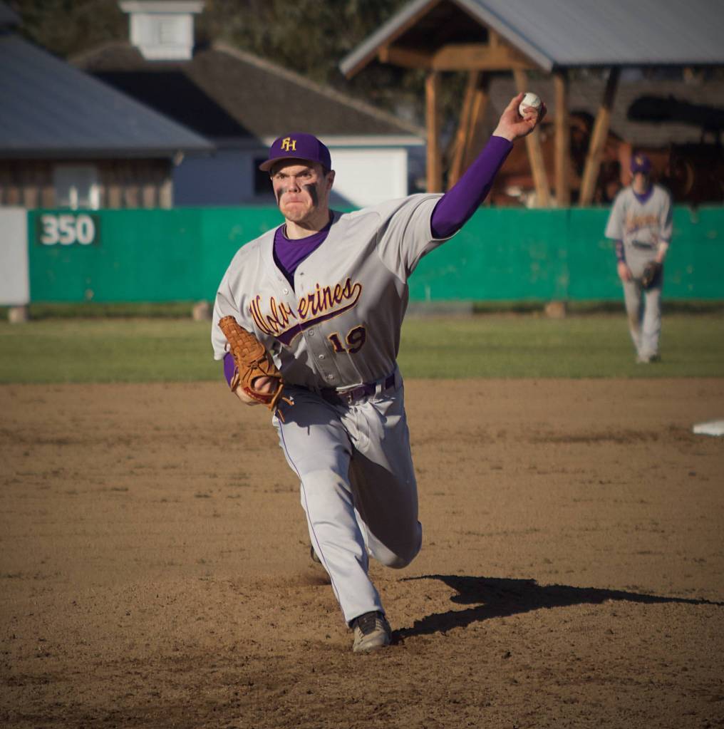 Photo/Greg Sellentin - Wolverines pitcher Kai Herko threw a perfect no-hitter