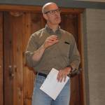 Staff photo/Hayley Day                                Washington State Rep. Rick Larsen voted to pass the Affordable Care Act in 2009.