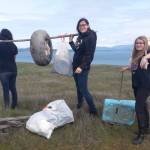 Contributed photos/Great Islands Clean-Up                                Islanders collect trash during a past Great Islands Clean-up.