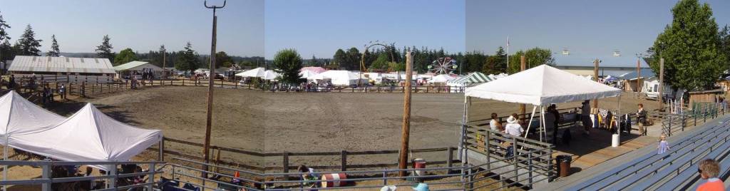 Contributed photo/D.N. Kinsey                                San Juan County Fair tents