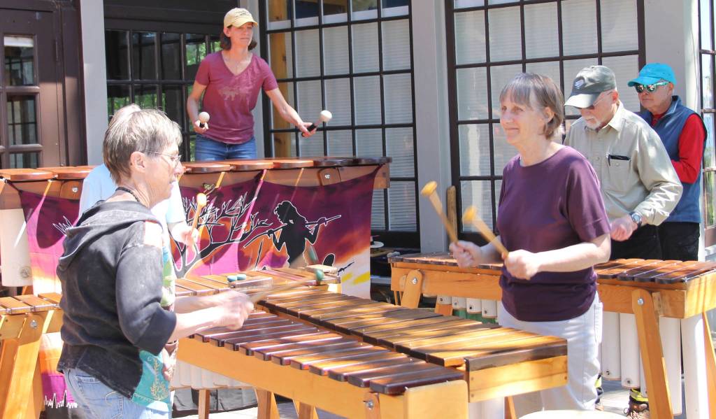 Staff photo/Hayley Day                                According to open house signs, Robert Kauffman, a labs professor, invited an African musician to the University of Washington in 1968. The musician, known as Dumi, inspired hundreds to perform his country&rsquo;s traditional marimba music in the Pacific Northwest, including the San Juans.