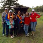 Contributed photo                                Islanders Bank employees volunteer on Earth Day.