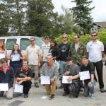 Staff photo. The Marine Tech class of 2017.