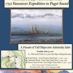 Parade of sail boats celebrates 1792 Vancouver expedition in Puget Sound