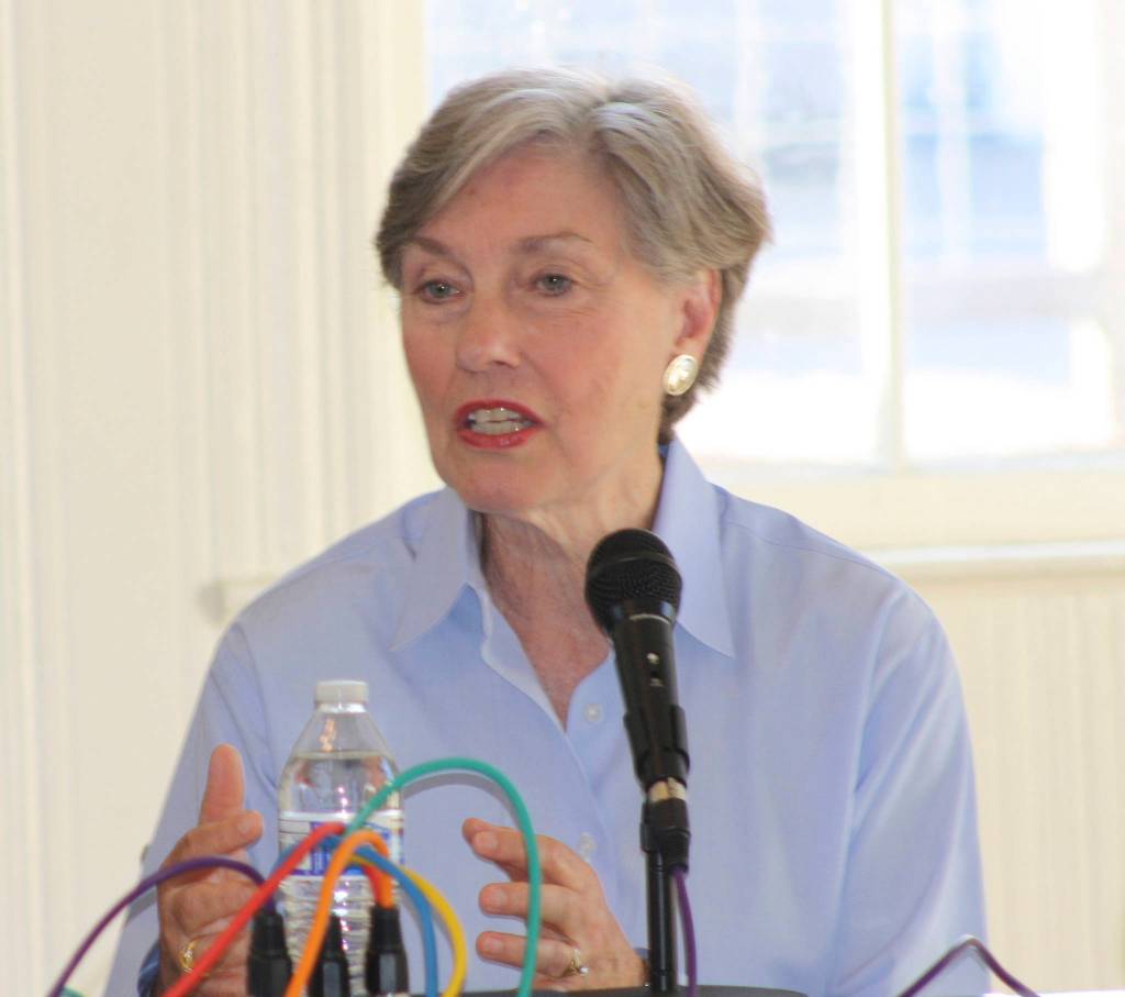 Staff photo/Hayley Day                                Ruth McKenna is running for School Board Position 1.