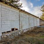 Journal file photo                                Most of the horse barn, on the northeast end of the San Juan County Fairgrounds, was demolished last May.