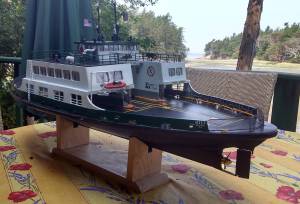 Islander creates mini Hiyu replica