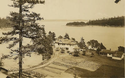 Contributed photo                                The labs at first location on Warbass at Captain Newhalls&rsquo; home.