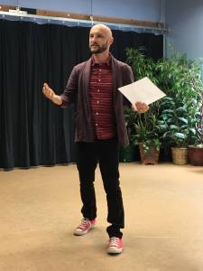 Contributed photo                                SJC Theatre guru Tyler Ryan