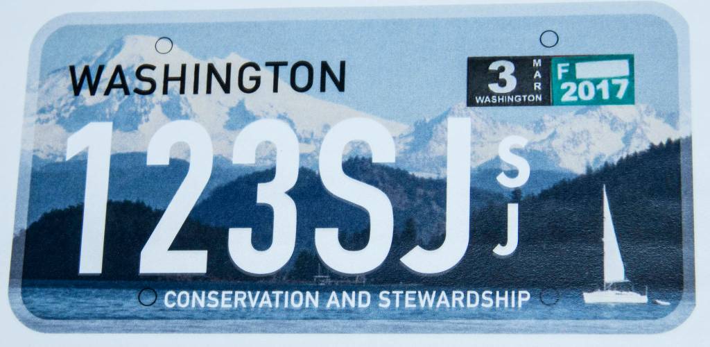 Vote on custom license plate for San Juan County