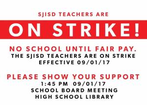 School teachers on strike, schools close on San Juan