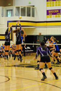 Wolverines win against rival Vikings | Volleyball