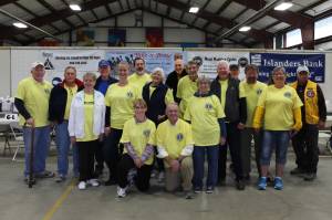 Contributed photo / Marie DiCristina                                The Lions Fairground Crew. Other crews were at Brickworks, SAG stations, and roving the course.