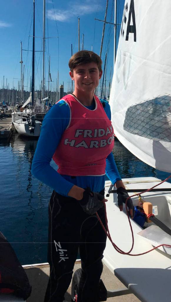 Contributed photo                                Per Black is a senior at Spring Street International School in Friday Harbor.