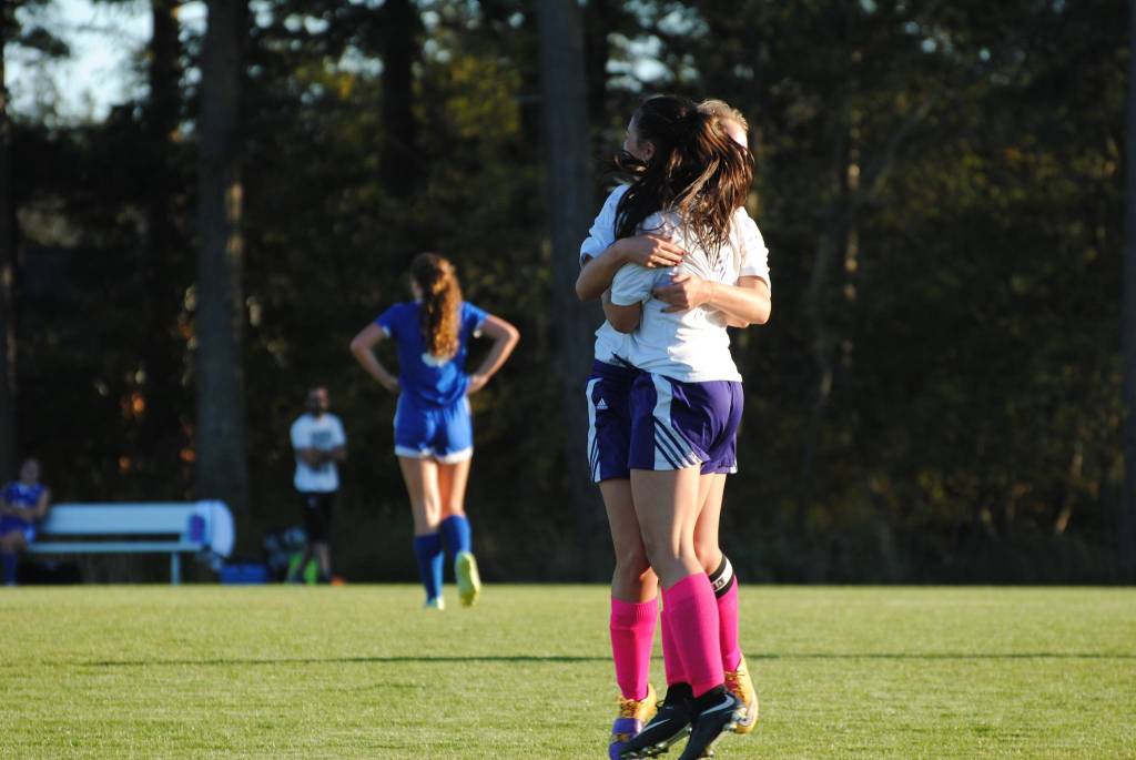 Girls’ soccer victory over league rivals