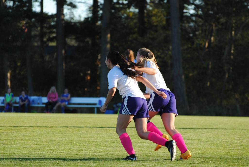 Girls’ soccer victory over league rivals