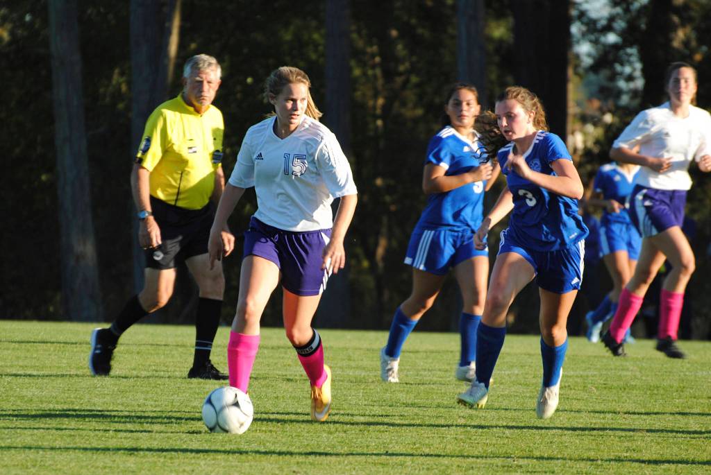 Girls’ soccer victory over league rivals