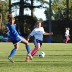 Girls’ soccer victory over league rivals