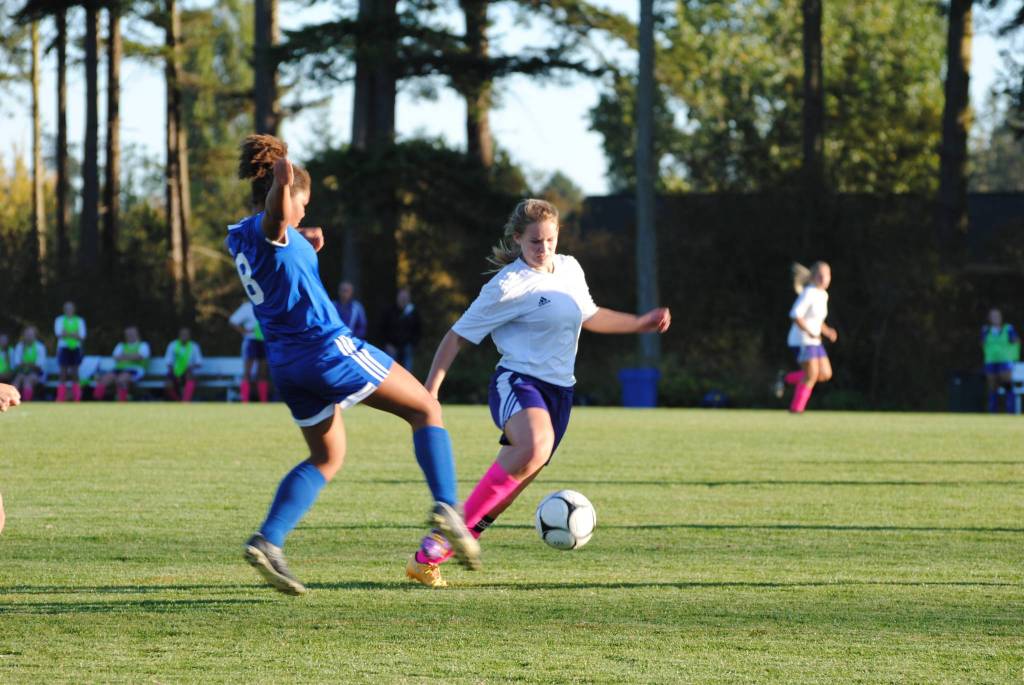 Girls’ soccer victory over league rivals